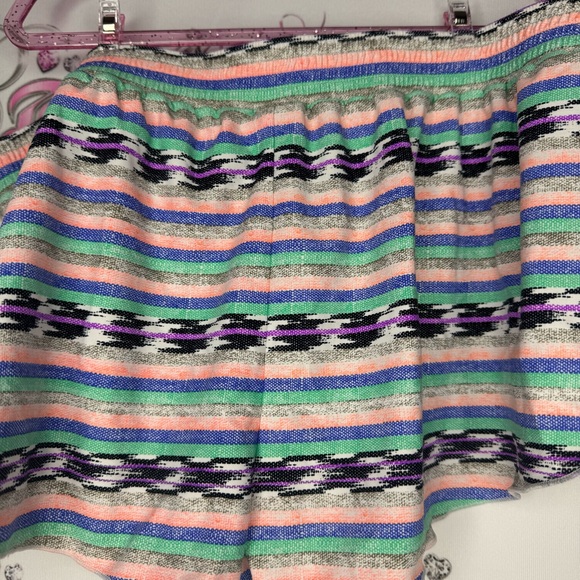 Billabong shorts swim suit material stretchy Aztec tribal boho pattern pastel - Picture 3 of 7